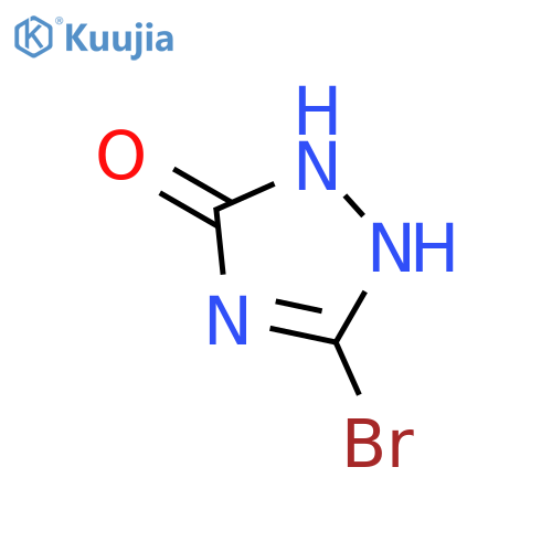 3-bromo-1H-1,2,4-triazol-5-ol structure