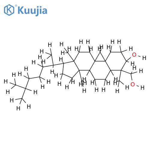 3beta-form-Cycloartane-3,29-diol structure