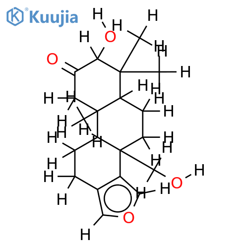 3beta,17-dihydroxyspongia-13(16),14-dien-2-one structure