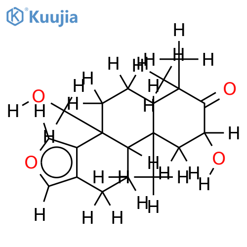 2alpha-form-2,17-Dihydroxy-13(16)-,14-spongiadien-3-one structure