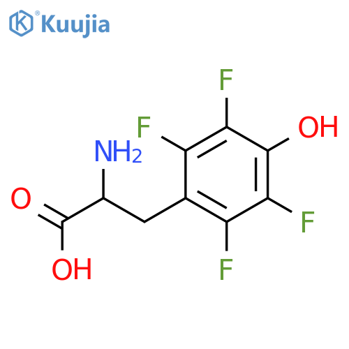 2,3,5,6-Tetrafluorotyrosine, structure