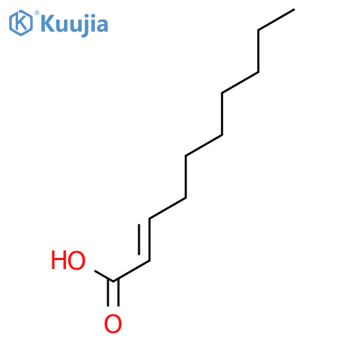 (Z)-2-Decenoic acid structure