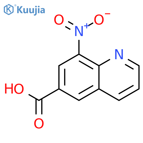 8-Nitroquinoline-6-carboxylic acid structure