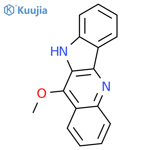 10H-Quindoline, 11-methoxy- structure