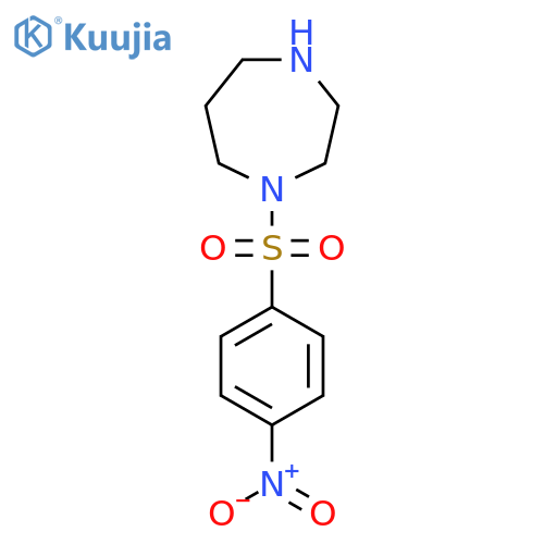 1-(4-nitrobenzenesulfonyl)-1,4-diazepane structure