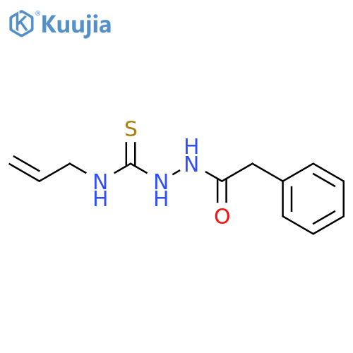 N-Allyl-2-(phenylacetyl)hydrazinecarbothioamide structure