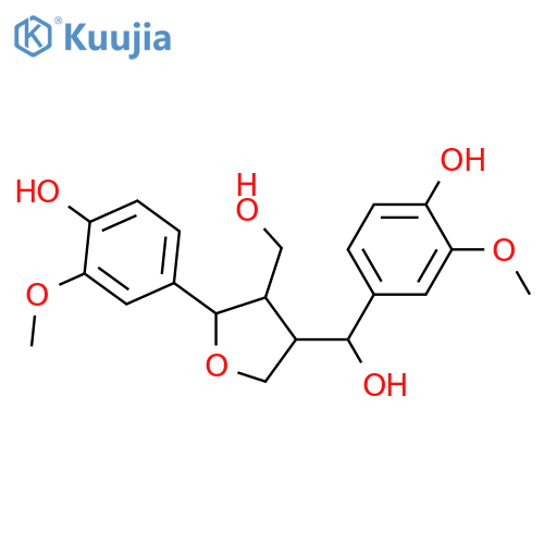 7,9'-Epoxy-8,8'-lignan-3,3',4,4',7',9-hexol; (7S,7'S,8R,8'R)-form, 3,3'-Di-Me ether structure