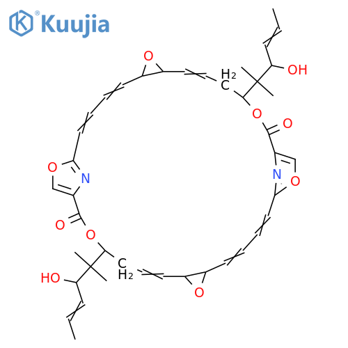 Disorazole F1; Demethoxy, 9S,10R:9'S,10'R'-diepoxide, 5',6'Z-didehydro structure
