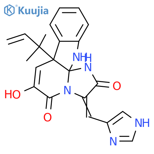Meleagrin; N-Demethoxy structure