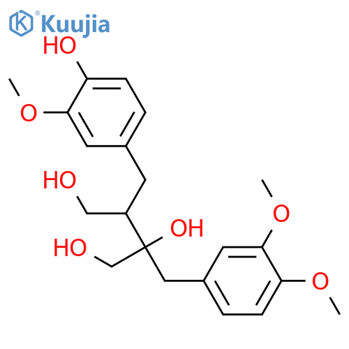 8,8'-Lignan-3,3',4,4',8,9,9'-heptol; (8ξ,8'S)-form, 3,3',4-Tri-Me ether structure