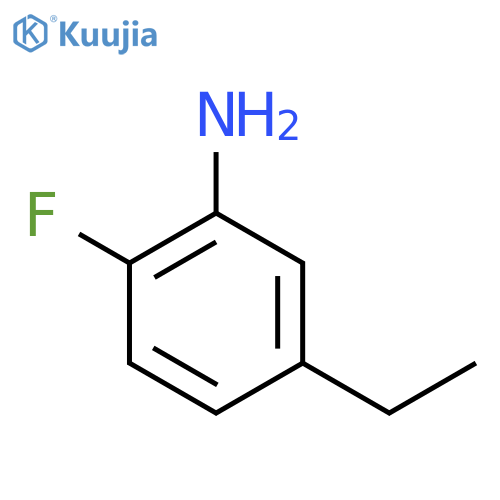 5-Ethyl-2-fluoroaniline structure