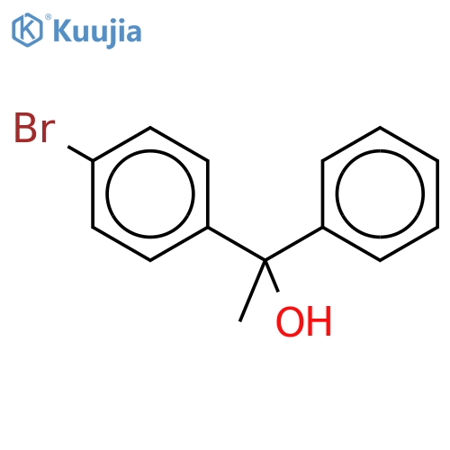 4-Bromo-a-methyl-a-phenylbenzenemethanol structure