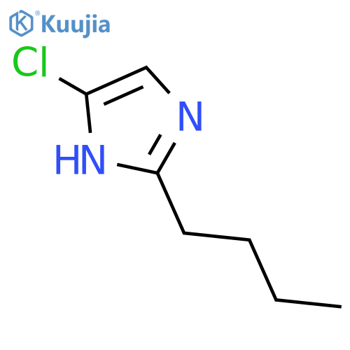 2-Butyl-5-chloro-1H-imidazole structure