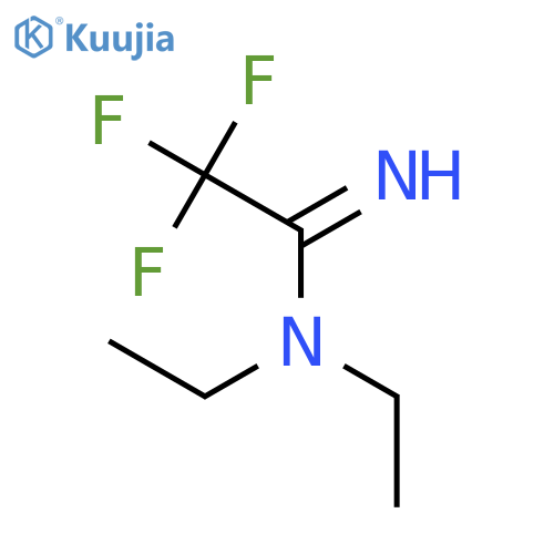 N,N-Diethyl-2,2,2-trifluoroacetimidamide structure