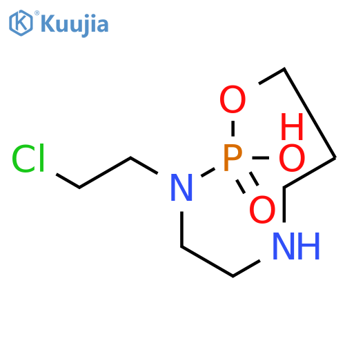 3-(2-Chloroethyl)octahydro-2-hydroxy-1,3,6,2-oxadiazaphosphonane 2-Oxide structure