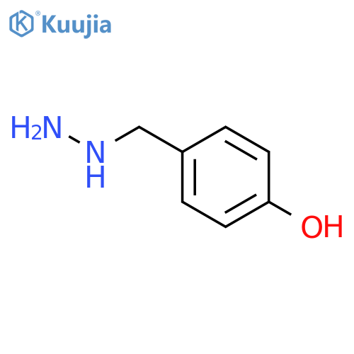 4-(hydrazinylmethyl)phenol structure