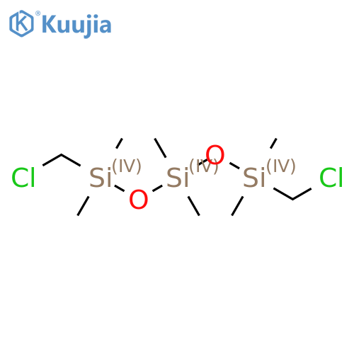 CHLOROMETHYL TERMINATED POLYDIMETHYLSILOXANE structure