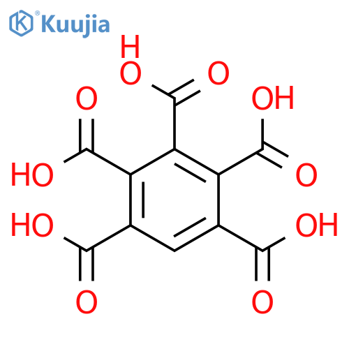 Benzenepentacarboxylic acid structure