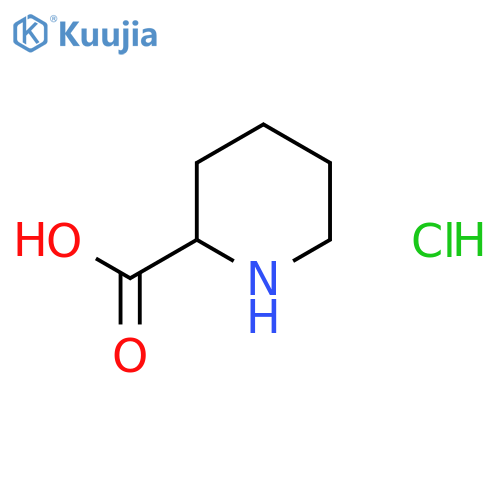DL-Pipecolic Acid Hydrochloride structure