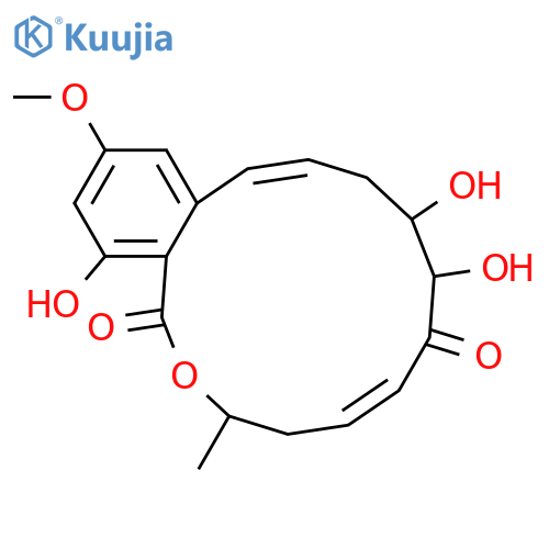 7-Oxozeaenol; 9-Epimer, 5E-isomer structure