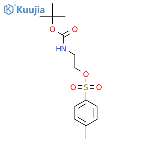 2-((Tert-Butoxycarbonyl)amino)ethyl 4-methylbenzenesulfonate structure