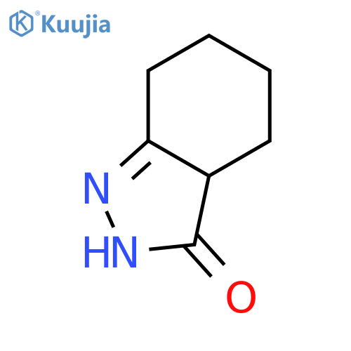 3,3a,4,5,6,7-hexahydro-2h-indazol-3-one structure