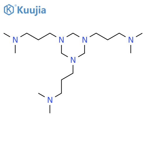 1,3,5-Tris[3-(dimethylamino)propyl]hexahydro-1,3,5-triazine structure