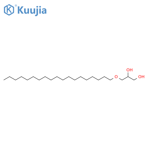 1,2-Propanediol, 3-(nonadecyloxy)-, (2S)- structure