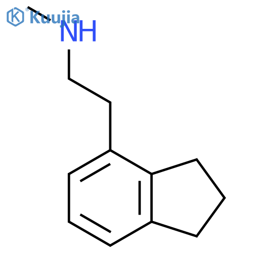 2-(2,3-dihydro-1H-inden-4-yl)ethyl(methyl)amine structure