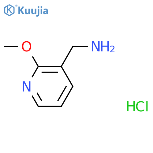 3-Aminomethyl-2-methoxypyridine hydrochloride structure