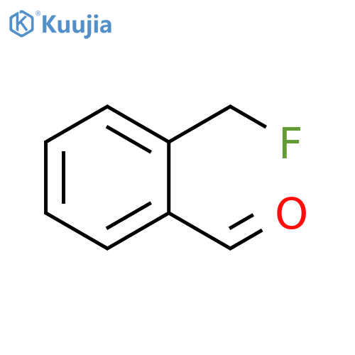 Benzaldehyde, 2-(fluoromethyl)- structure