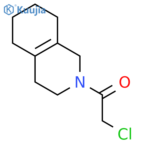 Ethanone,2-chloro-1-(3,4,5,6,7,8-hexahydro-2(1H)-isoquinolinyl)- structure