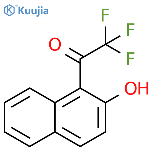 2,2,2-trifluoro-1-(2-hydroxynaphthalen-1-yl)ethan-1-one structure