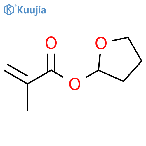 2-Propenoic acid, 2-methyl-, tetrahydro-2-furanyl ester structure