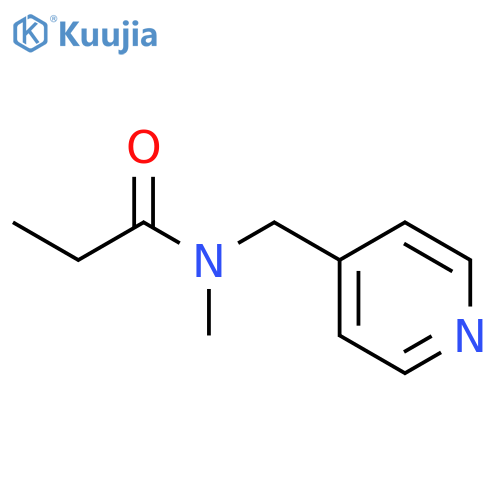 Propanamide,N-methyl-N-(4-pyridinylmethyl)- structure