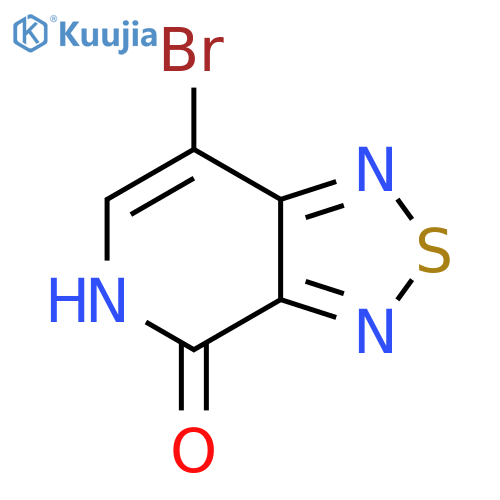 7-Bromo-[1,2,5]thiadiazolo[3,4-c]pyridin-4(5H)-one structure