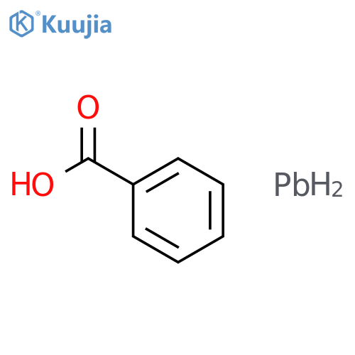 Benzoic acid, lead salt(1:?) structure