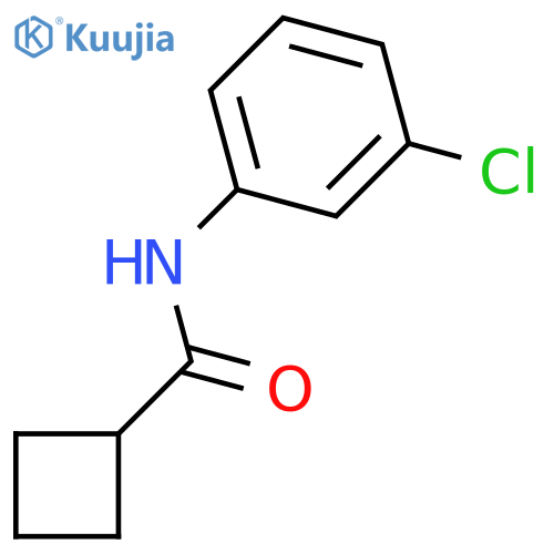 Cyclobutanecarboxylic Acid (3-Chloro-phenyl)amide structure