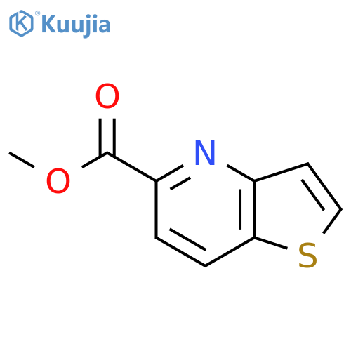Methyl thieno[3,2-b]pyridine-5-carboxylate structure