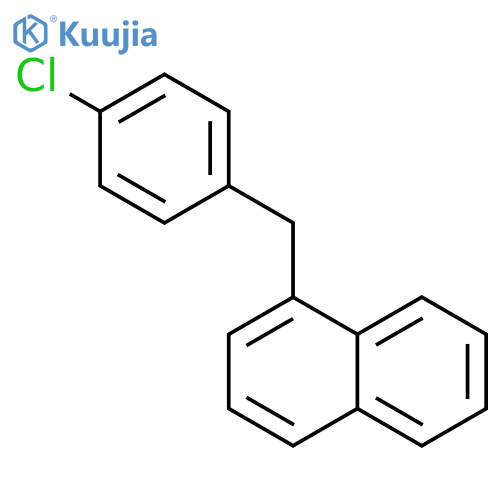 1-(4-Chlorobenzyl)naphthalene structure