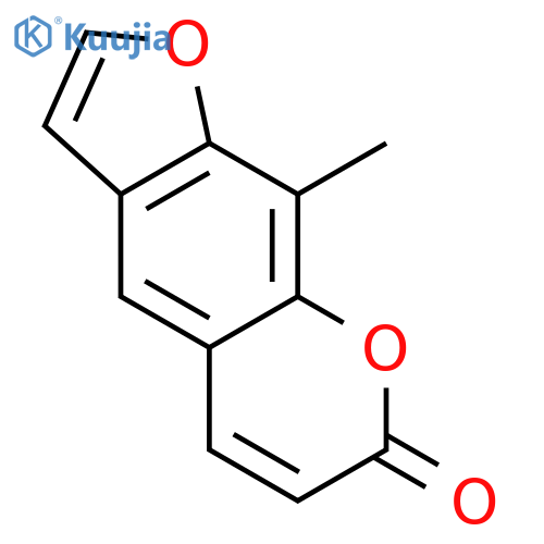 7H-Furo[3,2-g][1]benzopyran-7-one,9-methyl- structure