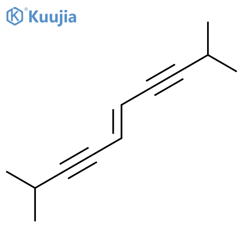 (e)-2,9-dimethyl-5-decen-3,7-diyne structure