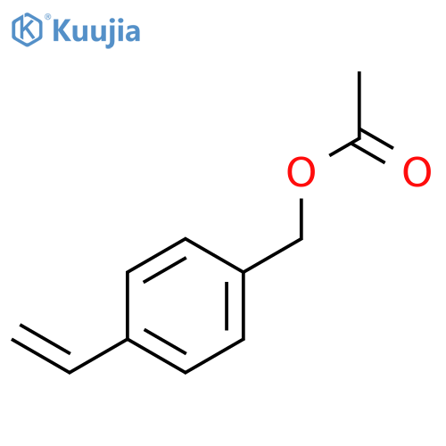 4-Vinylbenzyl acetate structure