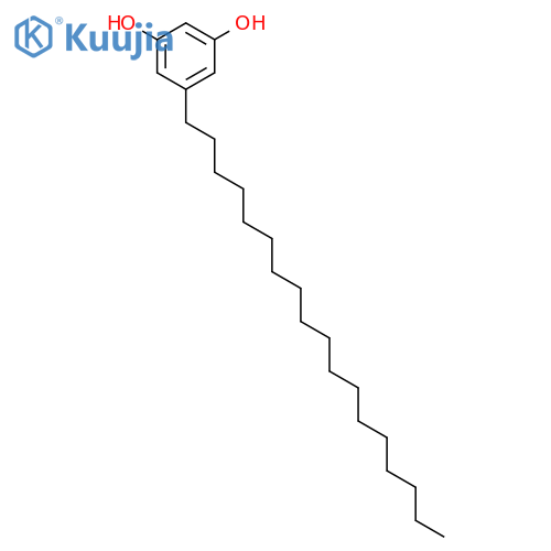 5-Octadecyl-1,3-benzenediol structure