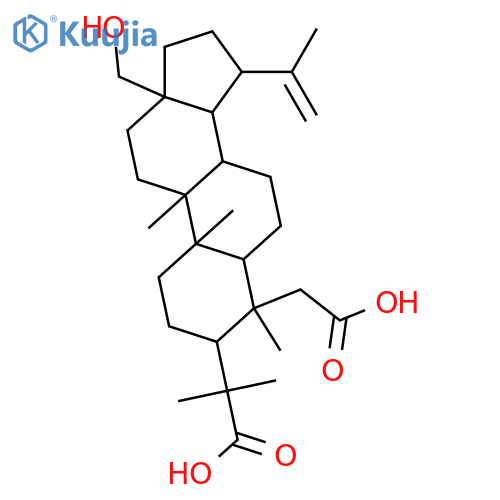 28-Hydroxy-2,3-seco-20(29)-lupene-2,3-dioic acid structure