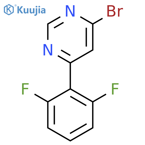 4-Bromo-6-(2,6-difluorophenyl)pyrimidine structure