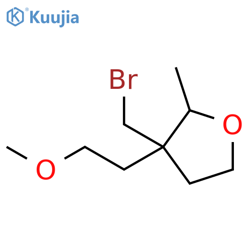 Furan, 3-(bromomethyl)tetrahydro-3-(2-methoxyethyl)-2-methyl- structure
