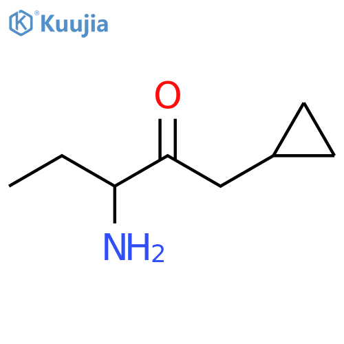 2-Pentanone, 3-amino-1-cyclopropyl- structure