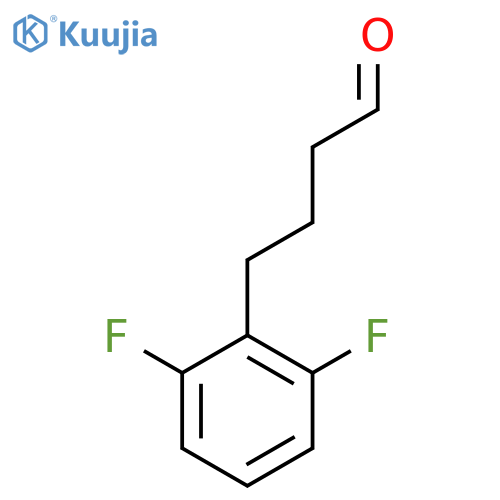 4-(2,6-difluorophenyl)butanal structure