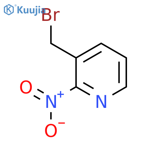 3-(Bromomethyl)-2-nitropyridine structure